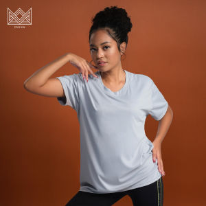 Crown Ladies Micro Drifit Round Neck Tshirt for Men Women Active Wear  dri fit t shirts for men