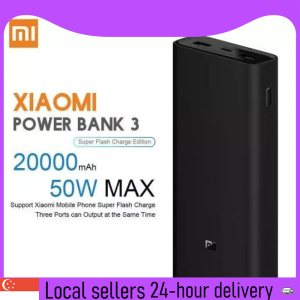 CCC/Xiaomi Powerbank 50W Powerbank PB200SZM 20000mAh Chargeable USB Type C & USB A 3 Output Fast Charge