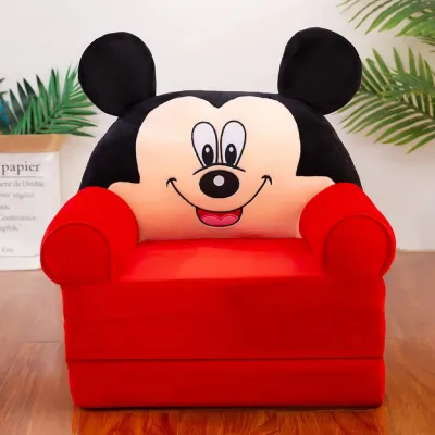 2/3/4 Layers Kids Cartoon Folding Sofa Lazy Sofa Bed For Kids Small Sofa Lazy Seat Suitable Kids