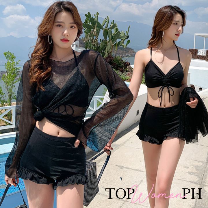 Top Women PH 2024 Korean Style Check Size Chart Summer Beach