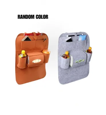 Car Seat Storage Bag Organizer Tissue Bottle Cup Holder Multi Pocket Storage Bag Car Backseat Organizer