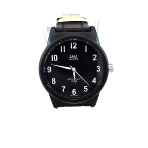 Q&Q ( VR35J022Y) All-Black Casual Analog Watch