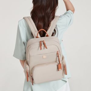 MINGKE Laptop Bag 12 13 14 inch Backpack for Women Business Separate laptop pocket Water Resistant Shockproof