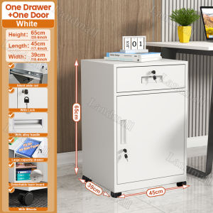 Drawers Metal Office Cabinet With Lock Unit Mobile Pedestal Drawer Metal Filing Cabinets Minimalist Home Office Drawer Storage for Home Office and School
