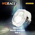 WERACE Lampu BILED Projie Matrix WR 2 LED 4,5 Inch Motor Mobil. 
