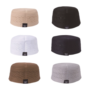 Classical Muslims Prayer Beanies Warm Kufi Hat Caps For Ramadan Synagogue Religious Occasion