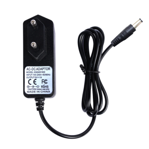 ร้านอยู่ที่ไทย อะแดปเตอร์จ่ายไฟกีตาร์ สายคอร์ดลบภายในบวกด้านนอก 9V DC 1000mA ยาว90ซม.