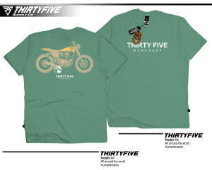 baju kaos distro anak laki-laki umur 9-16 tahun bahan katun adem motorstyle warna biru denim