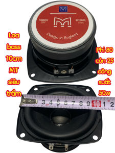 Loa bass 10cm MARTIN - giá 1 cái - côn 25 từ 80 gân cao su - hàng nhập
