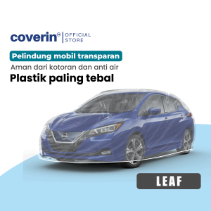 Sarung Mobil Nissan Leaf Cover Pelindung Bahan Plastik Tebal Anti Air