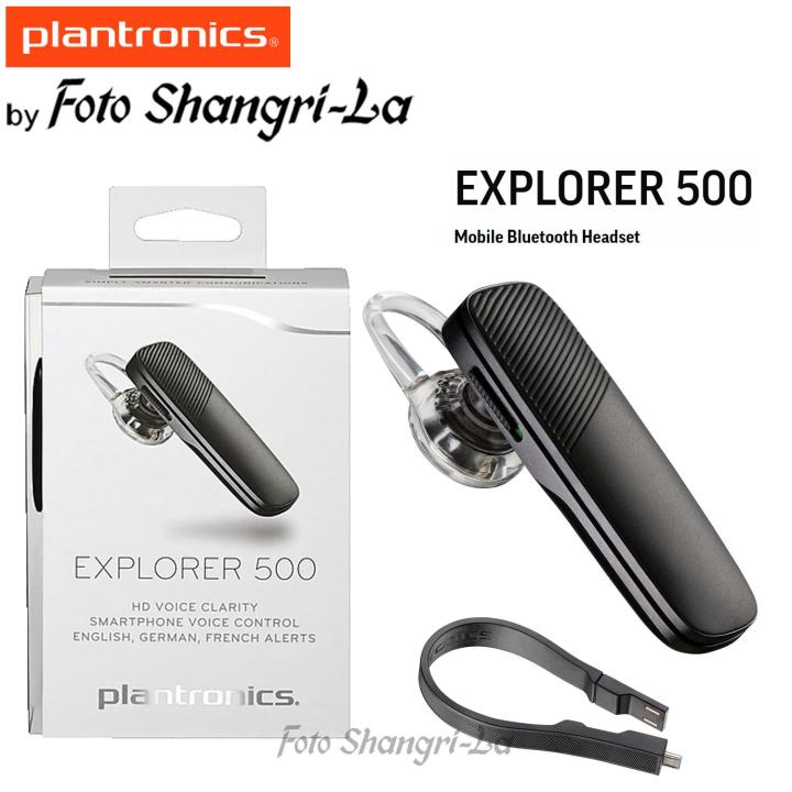 Plantronics Explorer 500 Bluetooth Mono Headset HD Voice Siri