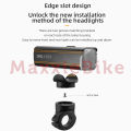 ROCKBROS RHL 1000 Lampu Depan Senter Sepeda Bicycle Front Light LED 1000LM. 