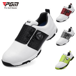 Golf Shoes for Men BOA Fit System Waterproof and Durable PGM Brand