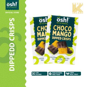 OSH! Choco Dipped Mango Fruit Crisps 100g Pack of 2