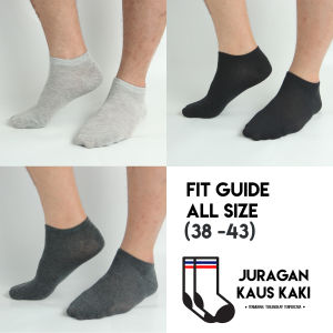 Juragan Kaus Kaki - Kaos Kaki Pendek Semata Kaki Polos Katun Impor Grosir Termurah