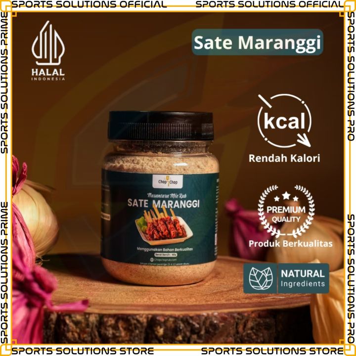 SPORTS SOLUTIONS STORE X CHOP CHOP Nusantara Sate Maranggi 100gr ...