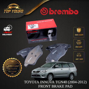 BREMBO TOYOTA INNOVA TGN40 2004 ~ 2012 FRONT ( DEPAN ) BRAKE PAD BRAKE SYSTEM ORGINAL