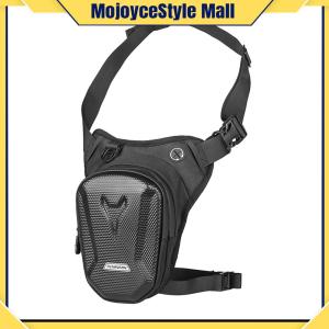 【Mojoyce】 Durable Motorcycle Leg Side Bag - EVA Hard Shell Phone Waist Pack Ideal for Cyclists Waterproof and Lightweight Design
