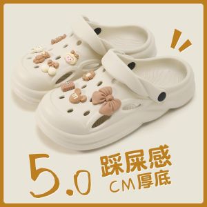 MenS Summer Outdoor Clogs 2026 New Model Thick-Soled Driving Non-Slip Wear-Resistant Beach Closed-Toe Sandals For Men