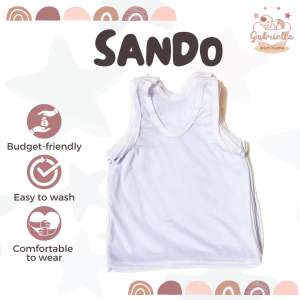 12pcs Pajama Shorts Sando Spaghetti Tshirt per Newborn Baby Wholesale | Newborn Baby Needs | Gabriella Infants Collection