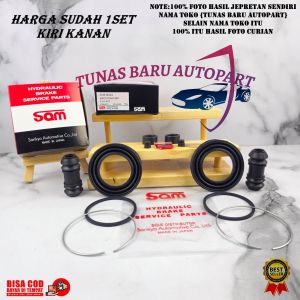 KIT KALIPER KARET CAKRAM DEPAN DAIHATSU TAFT GT F70 HILINE 1SET SAM