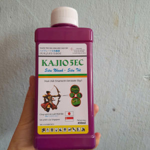Thuốc trừ sâu sinh học cao cấp Kajio 5EC (Emamectin benzoate 50g/l) Chai 450ml-( Mộc Farm