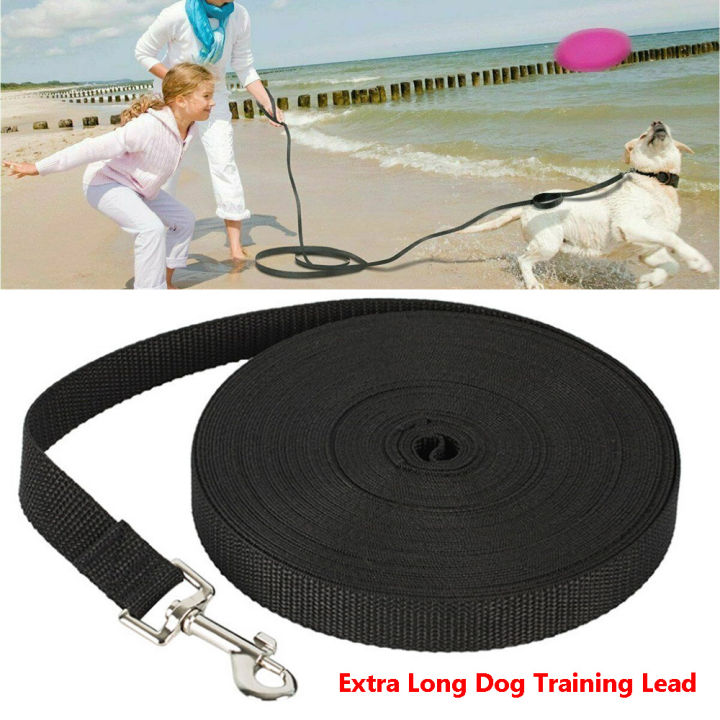 （Ready Stock）10 Metres Extra Long Dog Training Lead Strong Leash Large