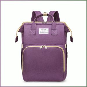 กระเป๋าแม่ พับได้ มัลติฟังก์ชั่น สายรัดเด็ก แฟชั่น รถเข็นเด็ก ความจุขนาดใหญ่ สายสะพายไหล่ที่สะดวกสบาย