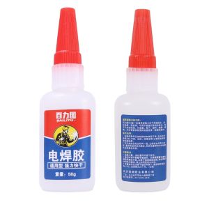 Metal Welding Glue 50g Waterproof Super Glue All Purpose Multifunctional Glue Rubber Tire Repair Shoe Glu Metal Welding Repair 10 Seconds Fast Curing