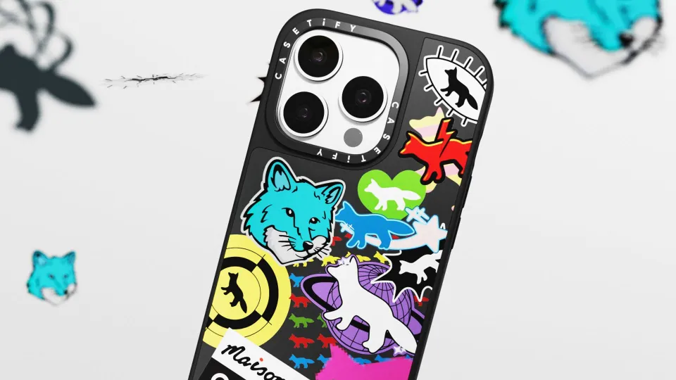 大人気　MaisonKitsune casetify iPhone13pro MAISON KITSUNE x CASETIFY SPRINKLES MAGSAFE IMPACT IPHONE