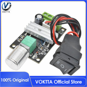 【ลดล้างสต๊อก】VOKTTA PWM Reversible ความเร็วมอเตอร์ DC Governor 3A 80W มอเตอร์ตัวควบคุมความเร็วตัวควบคุมสวิตช์6V 12V 24V 28V ฟังก์ชั่น GovernorDC 6V 12V 24V 3A PWM มอเตอร์ตัวควบคุมความเร็ว REVERSIBLE Controller DC Motor Controller ตัวควบคุมสวิทช์