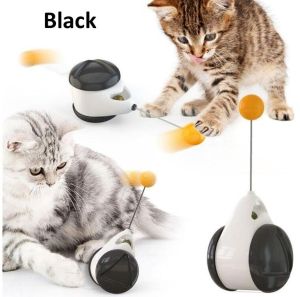 【READY-STOCK】Tumbler Swing Toys For Cats Kitten Interactive Balance Car Cat Chasing Toy 猫咪平衡车 猫玩具 猫咪解闷神器 Mainan kucing