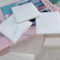 50 Sheets Glitter Transparent Sticky Notes, Shinny Posted It See Through Clear Sticky Notes Set, Waterproof Self-Adhesive Memo Message Reminder, Notebook Pads Notepads Stationery School Office Supplies. 