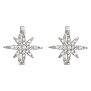 Stylish Earphone Cuff Comfortable Earphone Clip Star Shape Earphone Alloy Texture Suitable for Everyday Wear