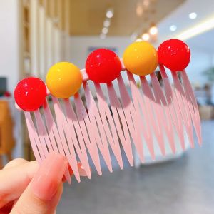 [PRINCESS KESLI] Sisir Rambut Anak Perempuan Motif Buah Bunga Karakter Lucu Mudah Digunakan Import Murah Nyaman