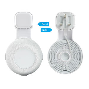 Smart Speaker Wall Mount Hanging Bracket Space-Saving Hanger for Apple HomePod Mini Speaker Wall Stand Hanger