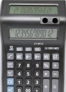 kalkulator calculator 2 layar 8512/12 digit