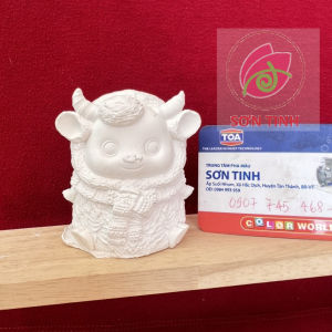 Tượng thạch cao 12 con giáp size bé 6-8cm ( bán lẻ từng con ko kèm màu cọ )