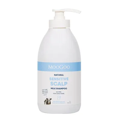 MooGoo Natural Sensitive Scalp Milk Shampoo (2 Sizes)