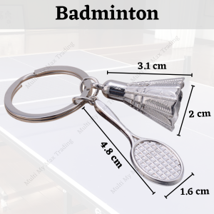 Sports Keychain Bowling Volleyball Badminton Ping Pong Table Tennis Pickleball Football Basketball Snooker Souvenir Gift