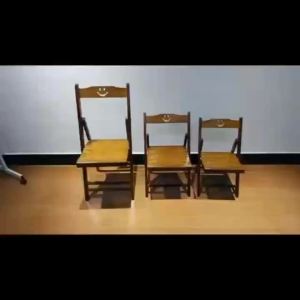 【LDIES】ไม้ไผ่เก้าอี้พับแบบพกพาไม้เนื้อแข็งเก้าอี้รับประทานอาหารคอมพิวเตอร์เก้าอี้การศึกษาครัวเรือนเด็กม้านั่งขนาดเล็กเก้าอี้ข้อเสนอพิเศษ