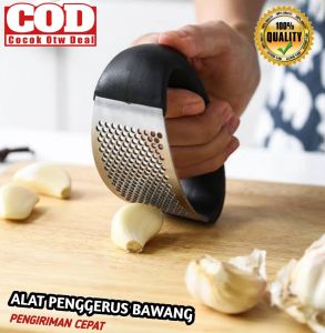 ALAT PENGGERUS BAWANG LA010B5 PENCACAH STAINLESS STEEL MURAH GARLIC RICER PRESS PRES IMPORT CHOPPERN / ASLI ORI