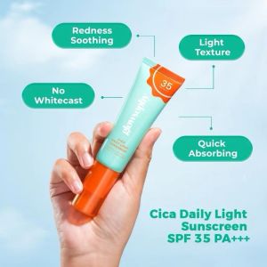 Glowsophy 2in1 Sun Protection Bearberry Tinted Sunscreen + Cica Daily Light Sunscreen