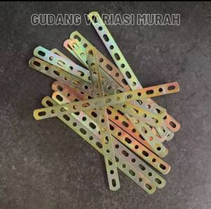 BREKET BESI BOLONG PLAT SERBA GUNA MULTIFUNGSI UNIVERSAL