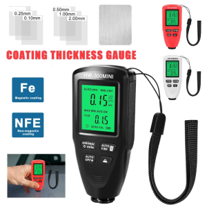 Portable-Smart Sensor Digital Coating Thickness Gauge for Car Film Detector Automotive-Refinishing HW300MINI