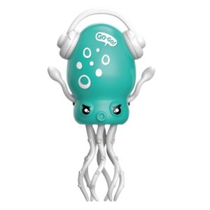 YUDESHUI Đồng hồ Đồ chơi bạch tuộc nhảy múa Bò nhảy Cảm biến chướng ngại vật tự động Đồ chơi bạch tuộc Wiggly Wonder Hài hước Quán tính ma thuật Đồ chơi bạch tuộc tự động nhảy dành cho quà tặng trẻ em