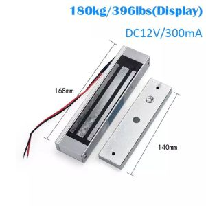 180/280KG Electronic Magnetic Lock Waterproof Electric Control Lock Normally Closed for apartment