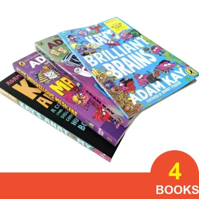 [SG Stock] Adam Kay 4-Book Set | Medicine Anatomy Inventions & Brilliant Brains