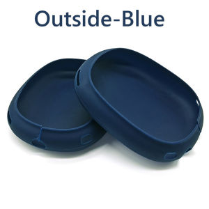 1 Pair Replacement Soft Silicone Ear Pads Cushion Cover for AirPods Max Headphone Headsets Earmuff EarPads Protective Case