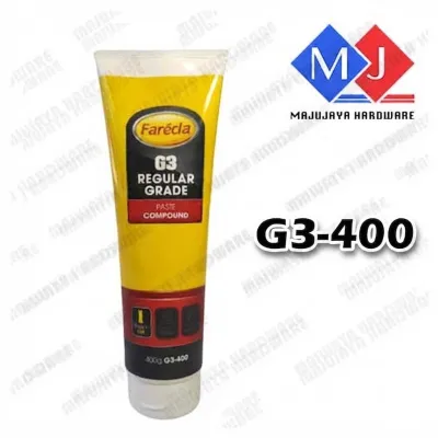 FARECLA G3 Regular Grade Paste Compound Rubbing Compound 400g G3-400 Polishing Wax Car Care Wax Kereta G3W501 Polish